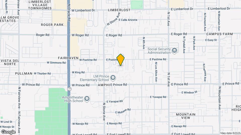 3726 N Estrella Ave Map and Location Details