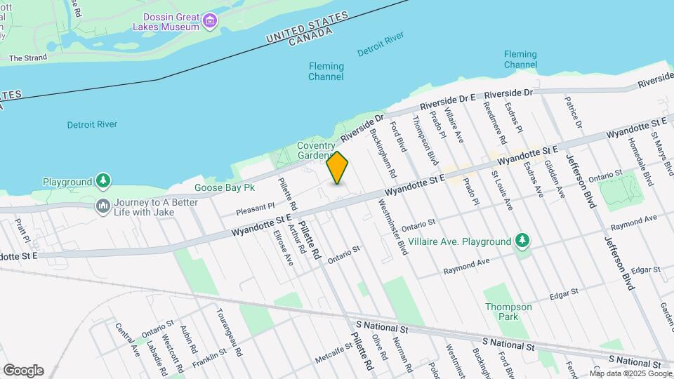 5000 Wyandotte St E Map and Location Details