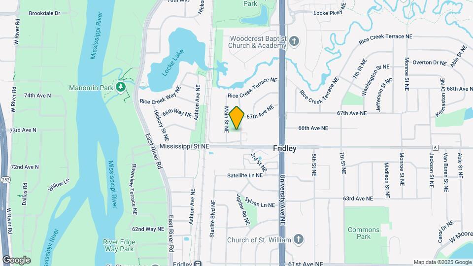 6530 2nd St NE Map and Location Details
