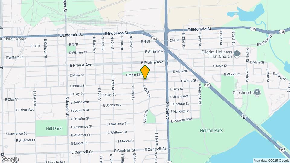 2004 E Wood St Map and Location Details