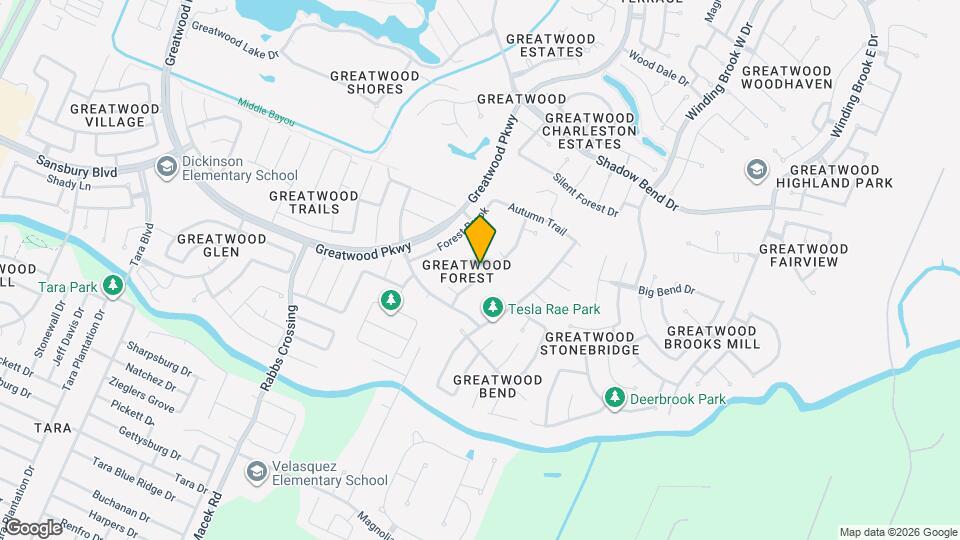 1403 Hillside Forest Dr Mapa y Detalles de la Ubicación
