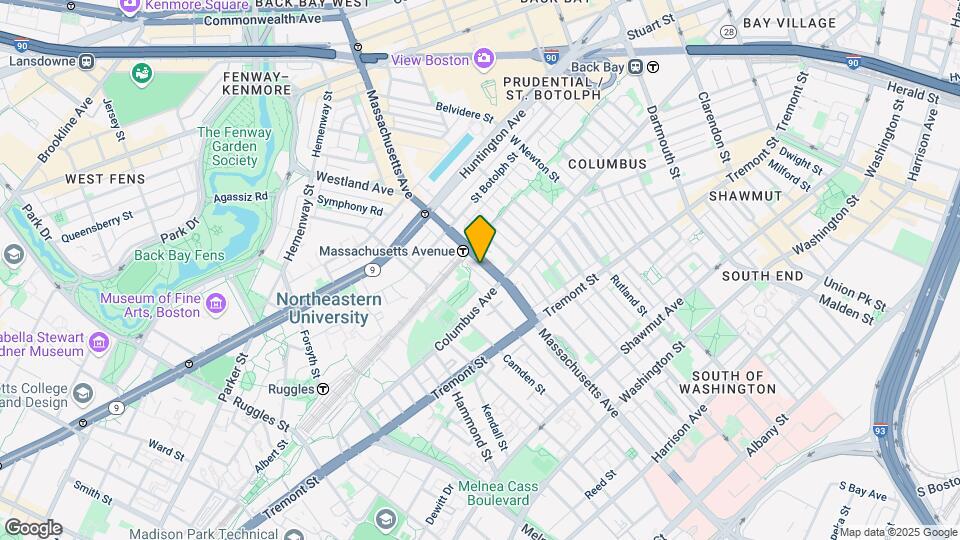 413 Massachusetts Ave, Unit #4 Map and Location Details
