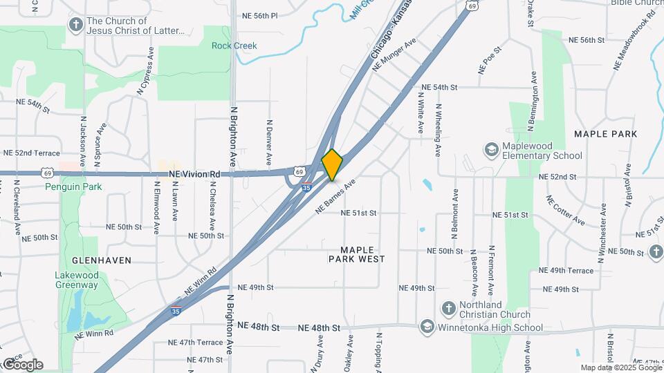 5136-5138 N Oakley Ave Map and Location Details