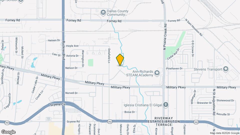 3905 Saddleback Dr Mapa y Detalles de la Ubicación