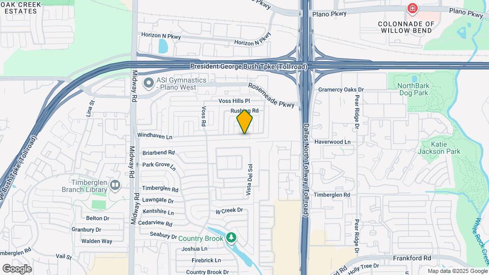 4424 Windhaven Ln Map and Location Details