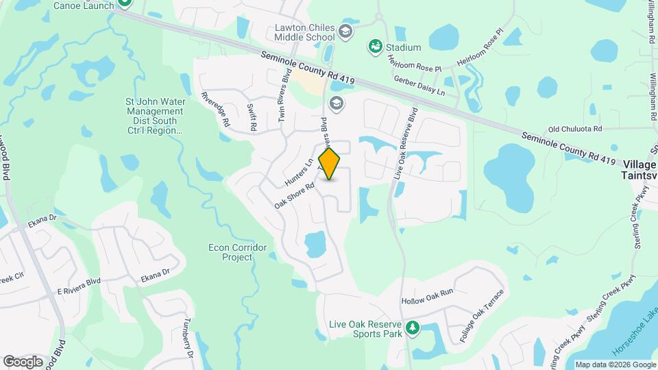 3085 Hidden River Ct Map and Location Details