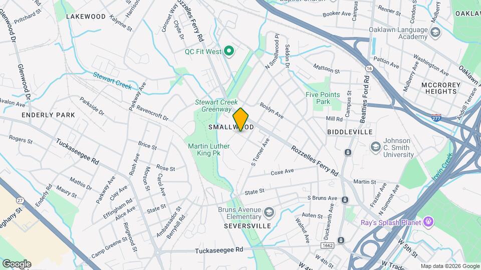 2308 Chamberlain Ave Map and Location Details