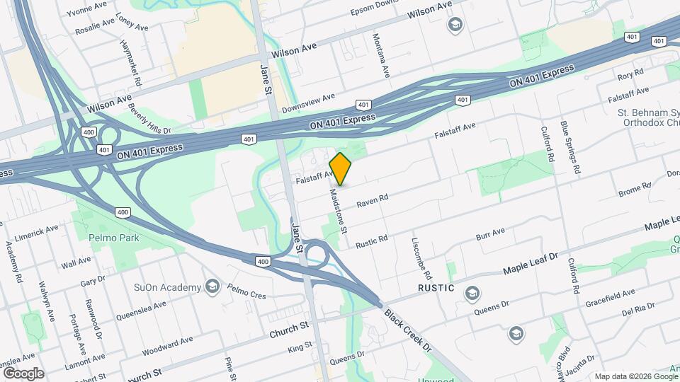 35 Beckett Ave Map and Location Details