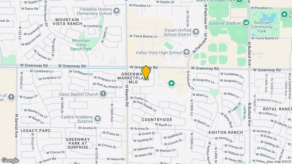 15363 W Acapulco Ln Map and Location Details