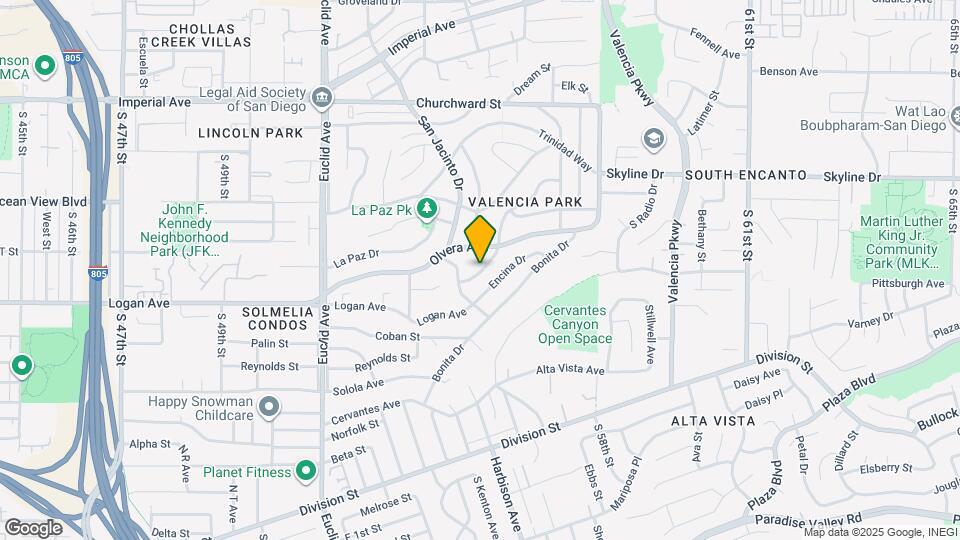 5442 San Onofre Terrace Mapa y Detalles de la Ubicación