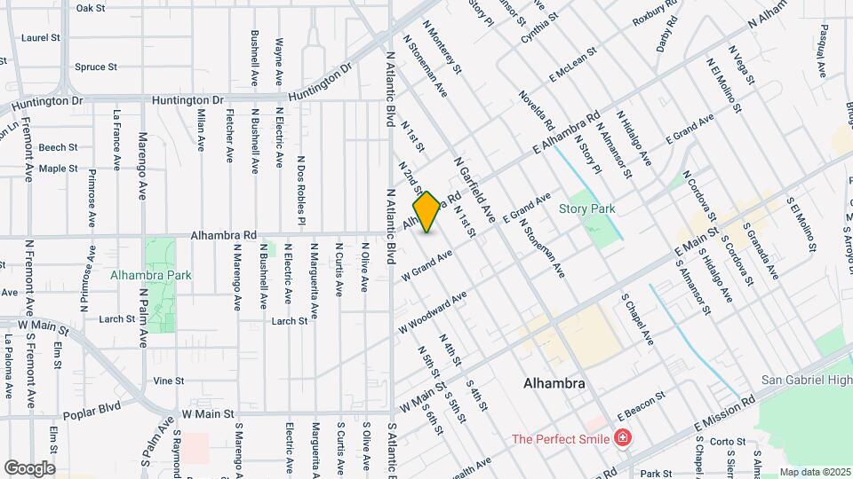 422 N 3rd St Map and Location Details
