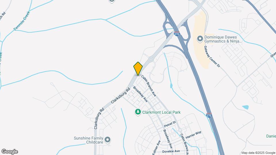 22653 Clarksburg Rd Map and Location Details