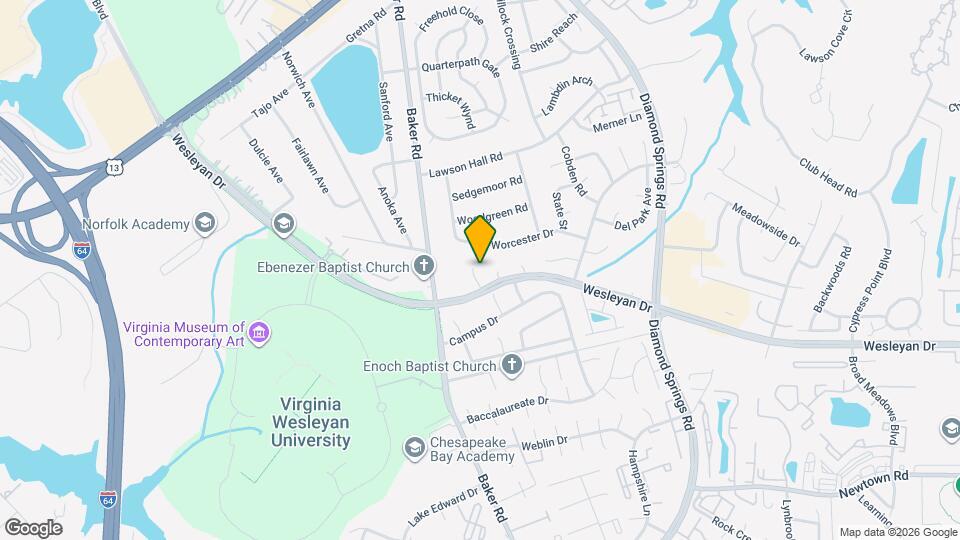 1008 Hollins College Ct Map and Location Details