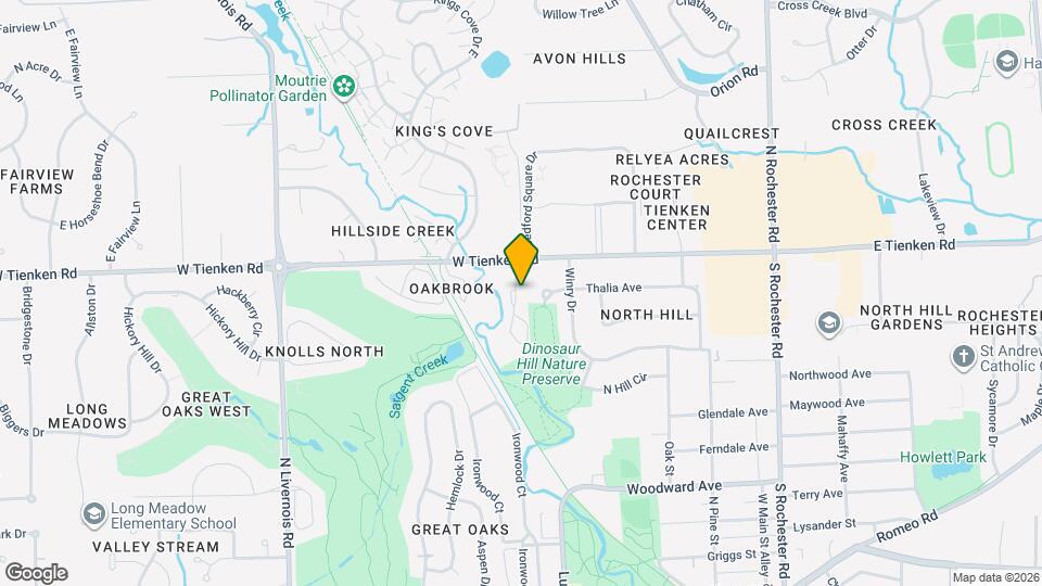 1432 Oakbrook E Dr, Unit 68 Map and Location Details