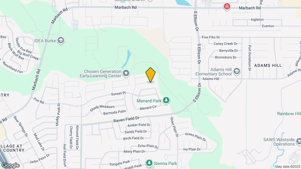 9822 Highland Creek Map and Location Details