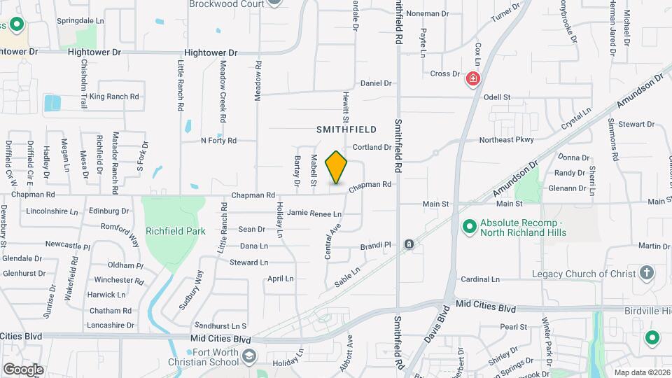 7704 Chandler Ct Map and Location Details