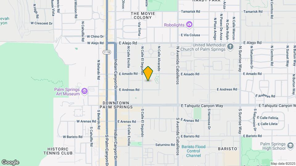 222 N Calle El Segundo Mapa y Detalles de la Ubicación