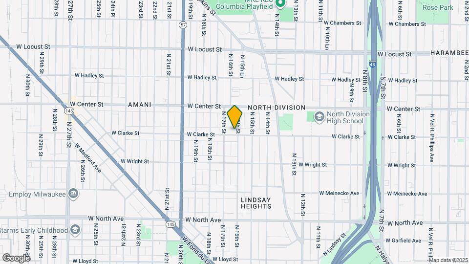 2601 N 16th St Map and Location Details