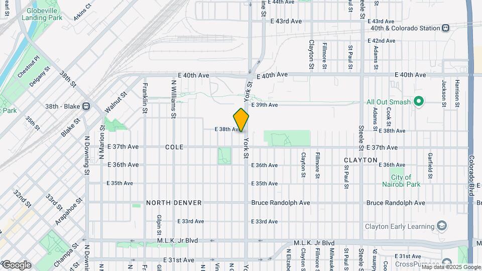 3735 York St Map and Location Details