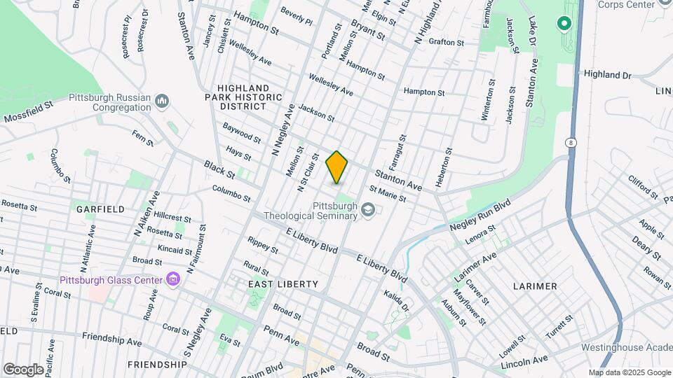 715 N Beatty St Mapa y Detalles de la Ubicación