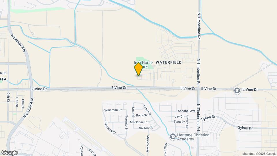 746 Crossbill Ln Map and Location Details