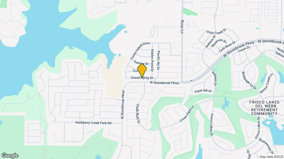 12424 Ocean Spray Dr Map and Location Details