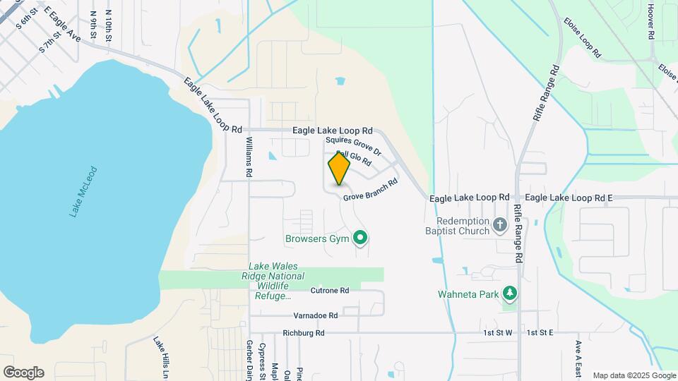 621 Squires Grove Dr Map and Location Details