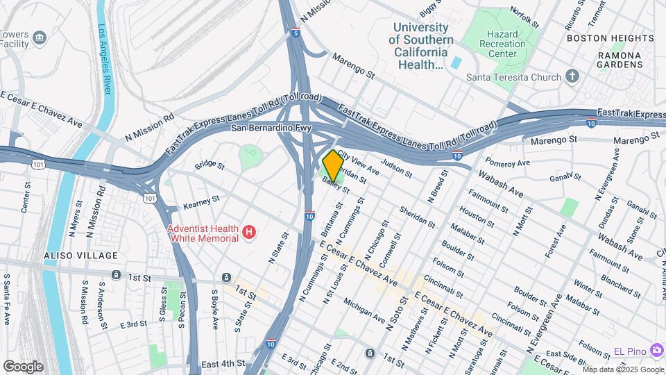640 San Benito St Map and Location Details