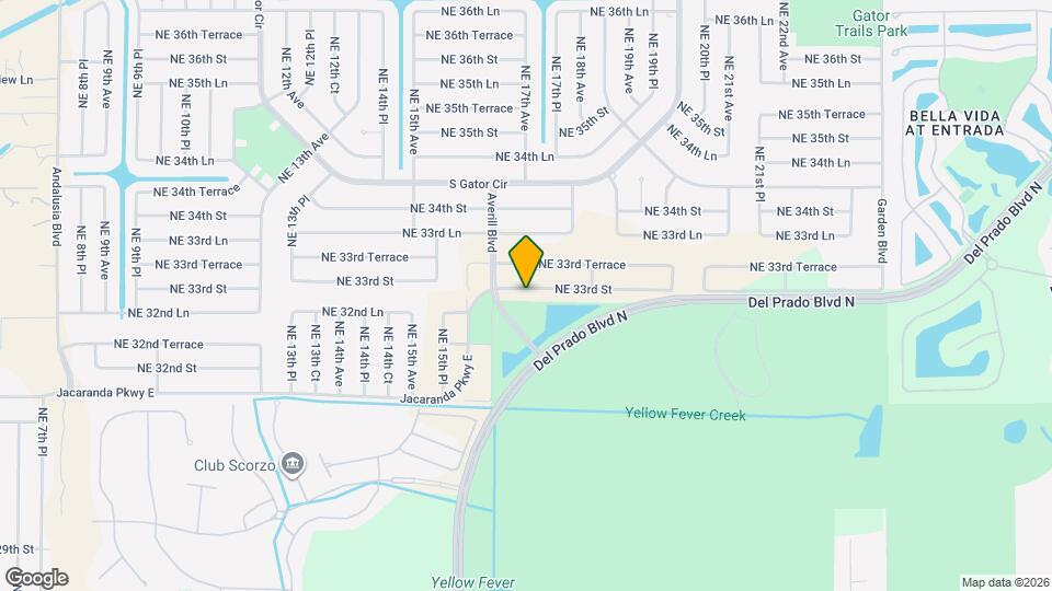 1702 NE 33rd St Map and Location Details