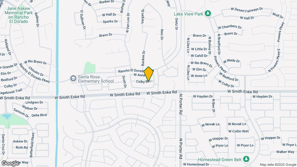 41897 Colby Dr Map and Location Details
