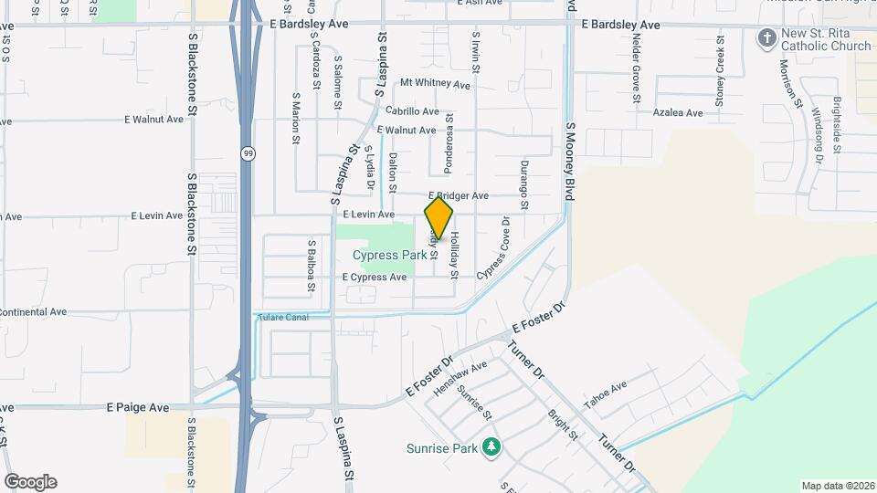 1856 Cassidy St Map and Location Details