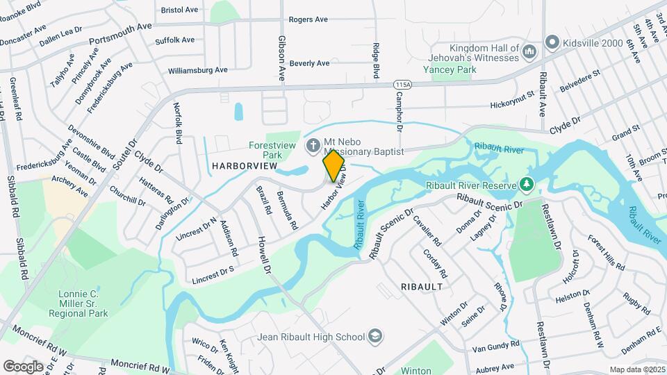 3923 Harbor View Dr Map and Location Details