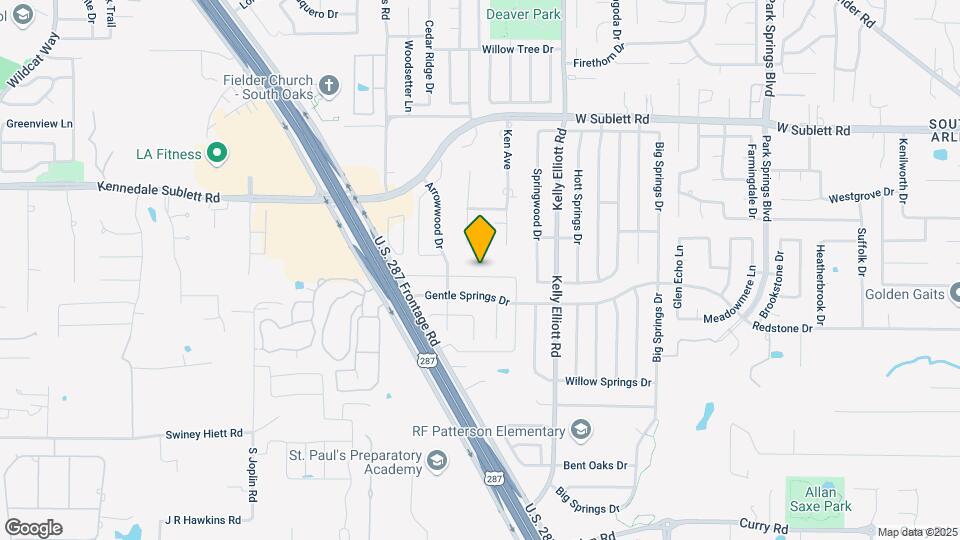 4501 Timber Run Dr Map and Location Details