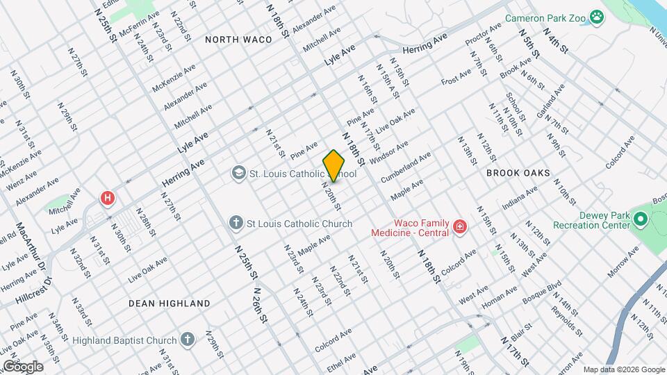 1920 Windsor Ave Map and Location Details