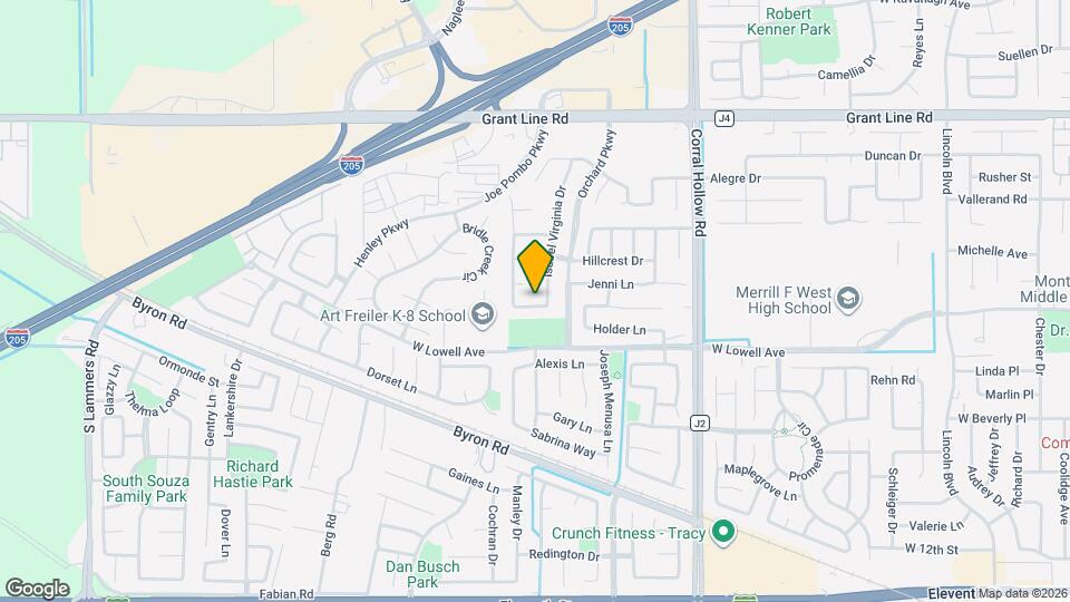 2341 Arthur Nate Haugh Dr Map and Location Details