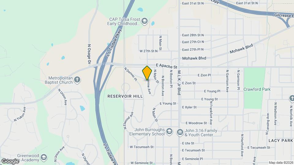 2456 N Cheyenne Ave Mapa y Detalles de la Ubicación