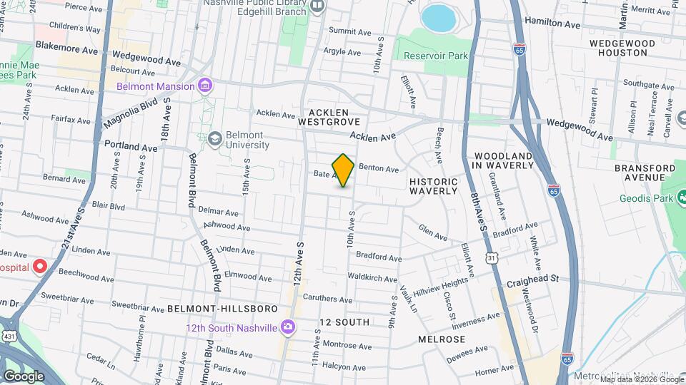 1006 S Douglas Ave Mapa y Detalles de la Ubicación