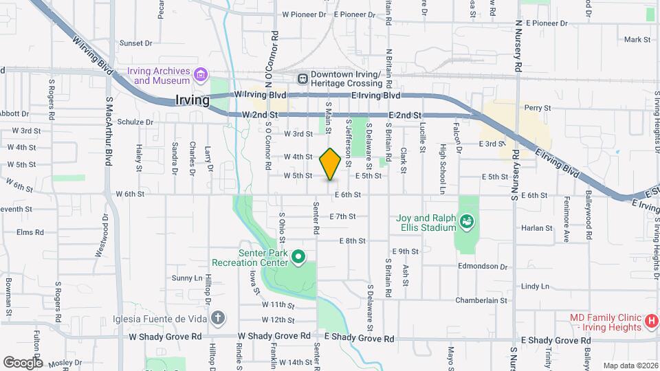 508 S O Connor Rd Map and Location Details