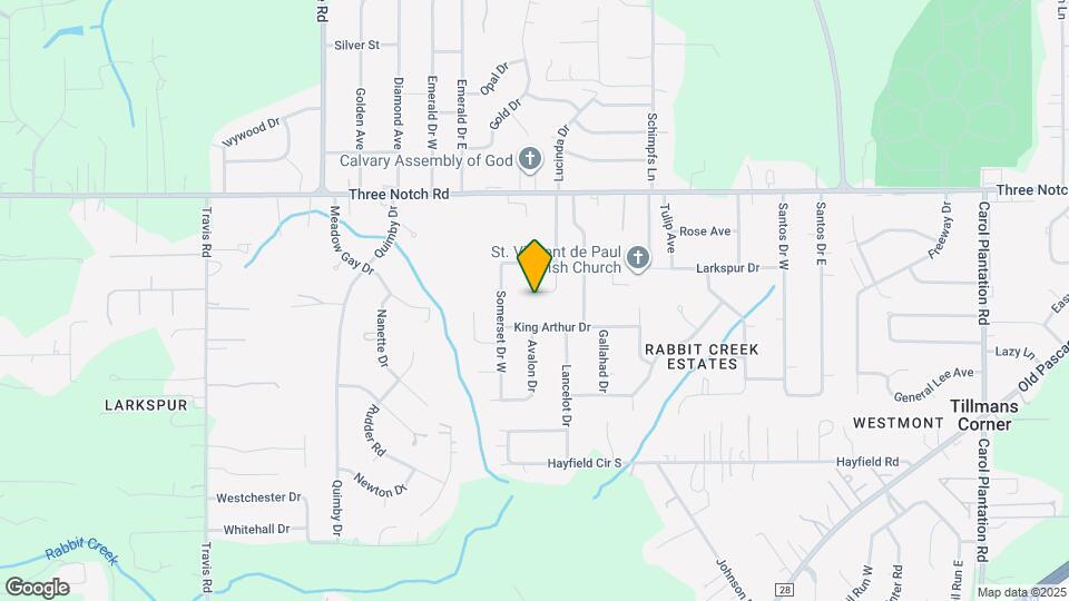 5063 Camelot Dr W Map and Location Details