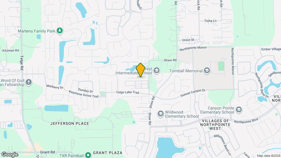 14927 Gardenberry Ln Map and Location Details