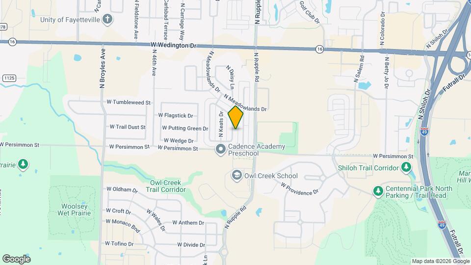 570 N Tennyson Ln Map and Location Details