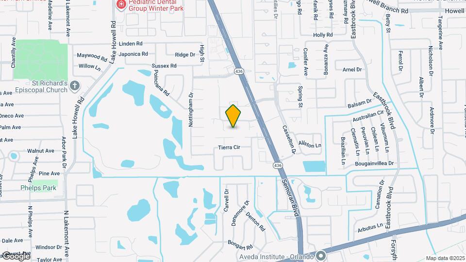 1613 Winter Green Blvd Map and Location Details