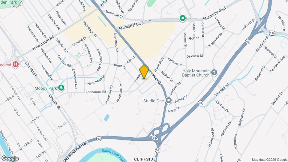 1372 Warpath Dr Map and Location Details