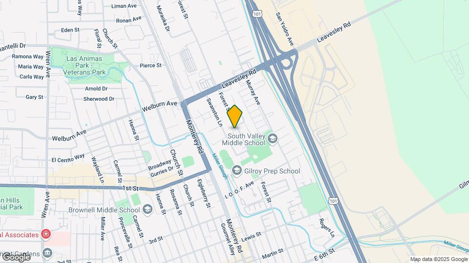 8121 Forest St Map and Location Details