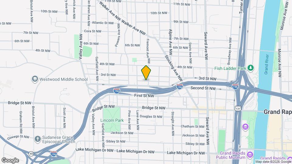 545 Fremont Ave NW Map and Location Details