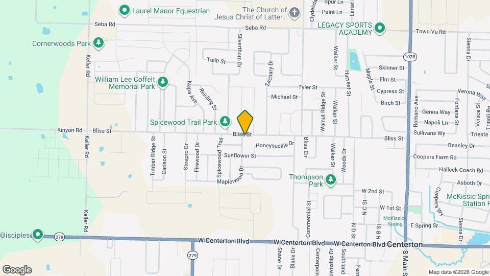 610 Maplewood Dr Map and Location Details