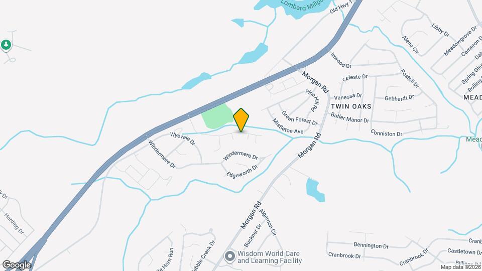 2834 Brentway Dr Map and Location Details