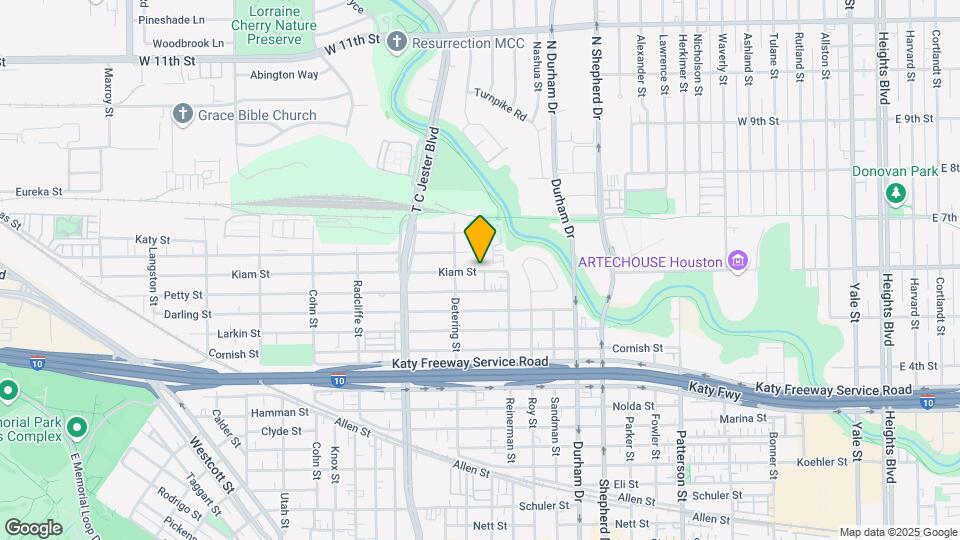 5226 Kiam St Map and Location Details