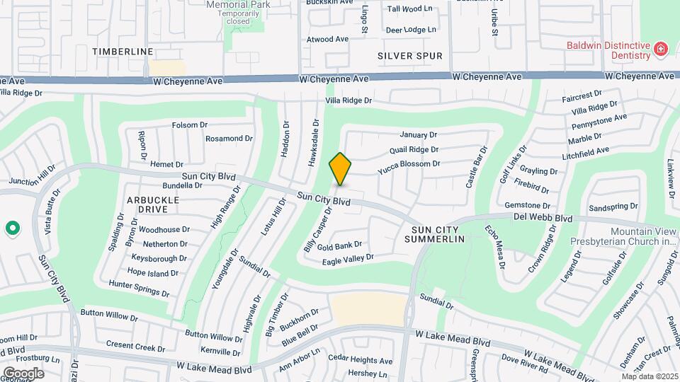 2836 Billy Casper Dr Map and Location Details