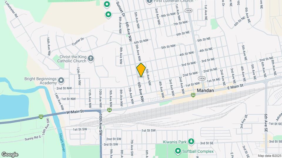 304 6th Ave NW Map and Location Details